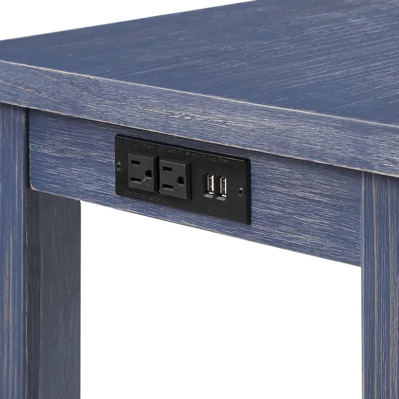 Tavolo da 64 pollici ad altezza bancone con porta USB
