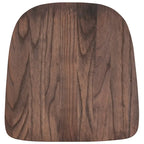 Rustic Wood Seat for Colorful Metal Chairs - Wood Seat Attachment