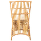 Sedia d'accento in rattan con cuscino (set da 2) - 19.7 L x 22.1 P x 35.4 A - 20Lx22Px35A