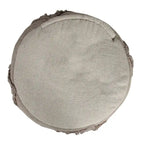 Pouf ottomano rotondo 18 Brown Solid Texture Diamond