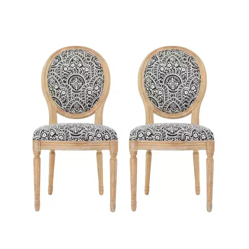 2er-Set Phinnaeus-Esszimmerstühle – Christopher Knight Home