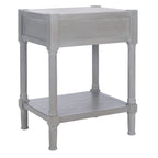Tavolino d'appoggio con 1 cassetto - 19 L x 15,8 P x 26 A - 19Lx16Px26A