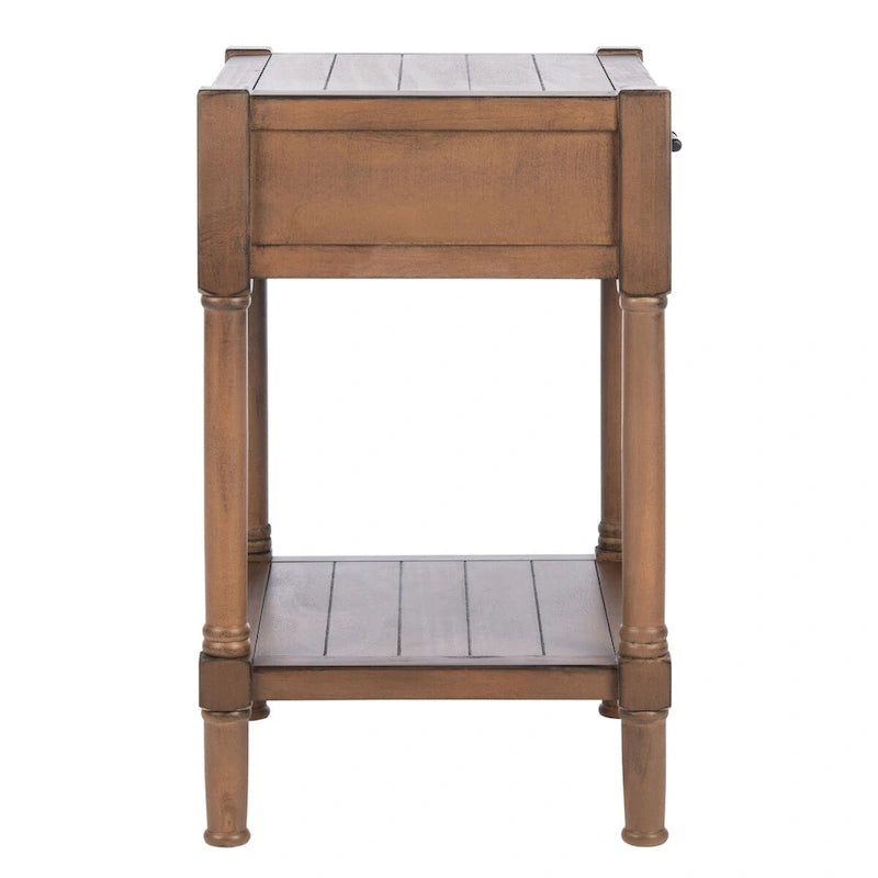 Tavolino d'appoggio con 1 cassetto - 19 L x 15,8 P x 26 A - 19Lx16Px26A