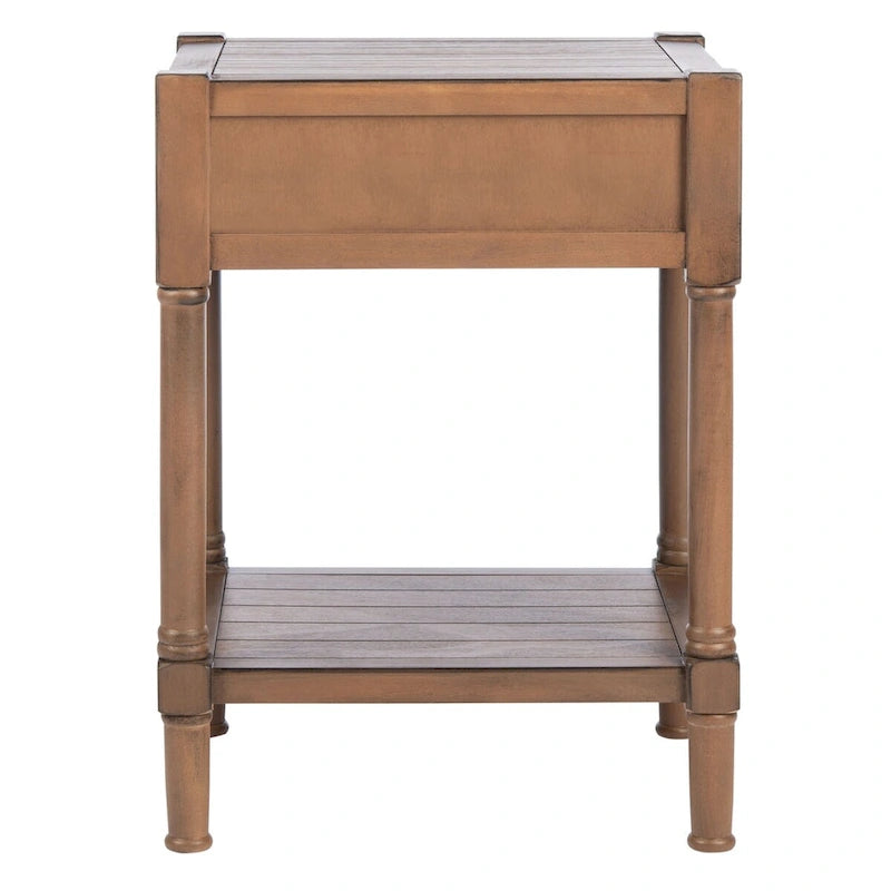 Tavolino d'appoggio con 1 cassetto - 19 L x 15,8 P x 26 A - 19Lx16Px26A