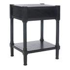 Tavolino d'appoggio con 1 cassetto - 19 L x 15,8 P x 26 A - 19Lx16Px26A