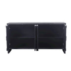 Credenza a buffet in legno a 4 ante stile rustico