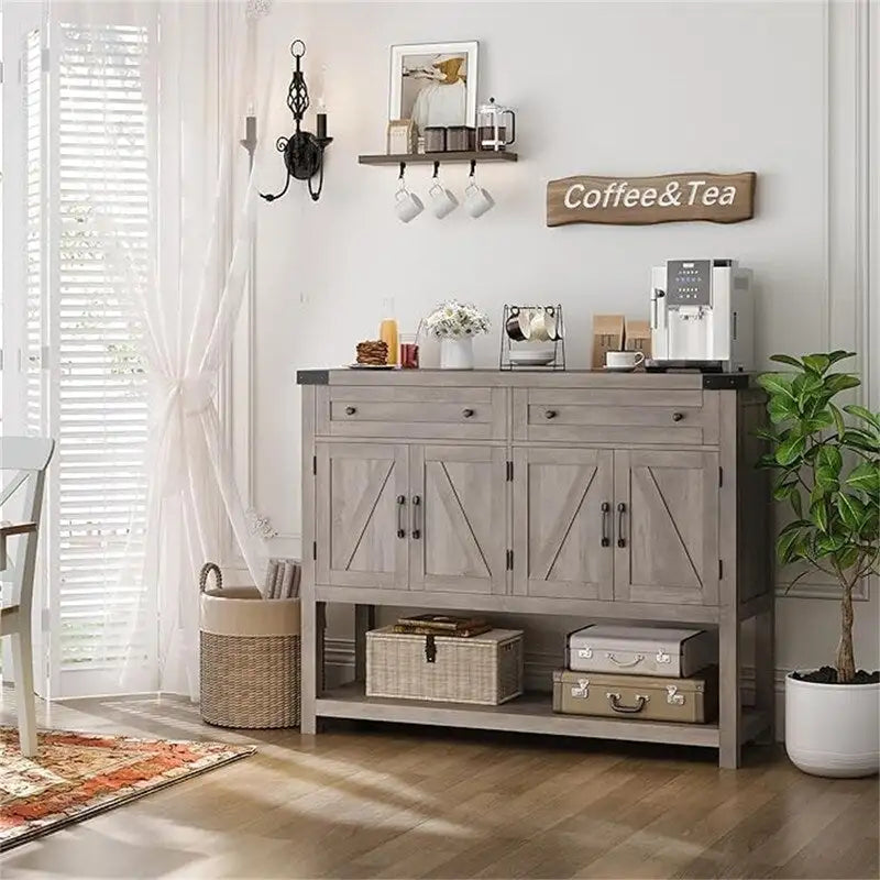 Credenza a buffet - 14.96P x 47.24L x 38.58A