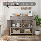 Credenza a buffet - 14.96P x 47.24L x 38.58A