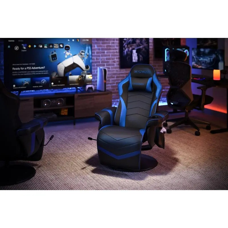 Gaming-Sessel – Gaming-Sessel mit Liegefunktion und Fußstütze