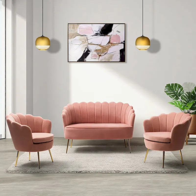 Třídílná sestava do obývacího pokoje Xabier 52 in. od HULALA HOME