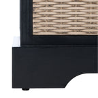 Úložná lavice SAFAVIEH Fiorello se 3 zásuvkami a polstrováním - 47.3 W x 15 L x 19 H - 47Wx15Dx19H