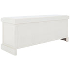 Úložná lavice SAFAVIEH Fiorello se 3 zásuvkami a polstrováním - 47.3 W x 15 L x 19 H - 47Wx15Dx19H