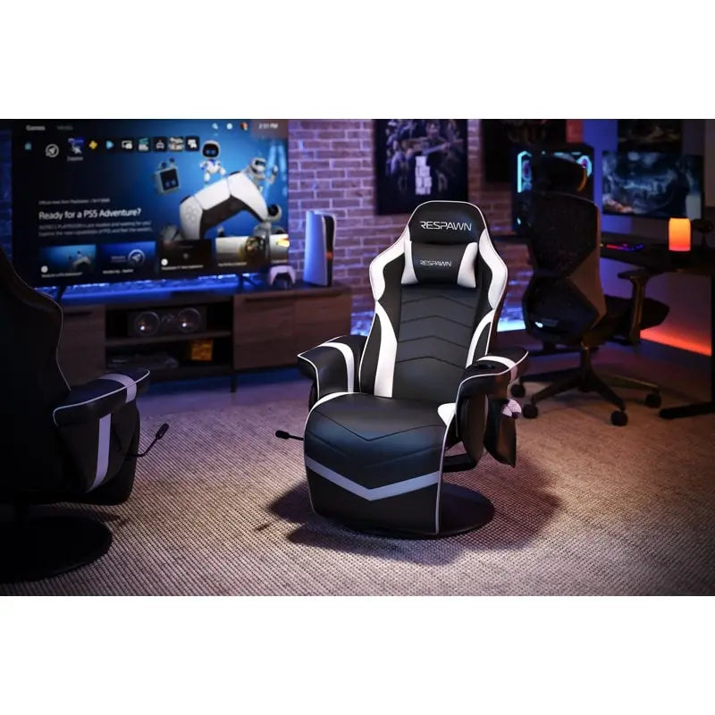 Gaming-Sessel – Gaming-Sessel mit Liegefunktion und Fußstütze