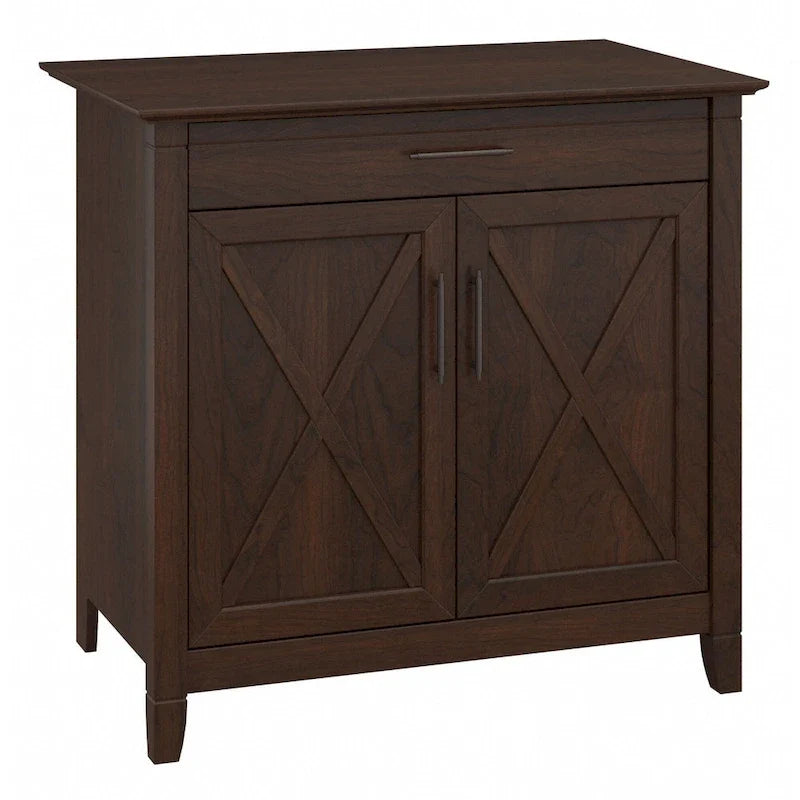 Sekretářský stůl Key West s úložnou skříňkou od Bush Furniture