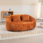 GDFStudio - Sofá descontraído Laurel em chenille para 2 pessoas, com espuma de alta densidade e conforto extra