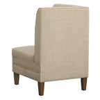 Conjunto de banqueta estofada de 3 peças Lifestorey Kerrington com costas caneladas