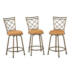 Sgabelli girevoli Alyssa ad altezza regolabile Simple Living (set di 3)