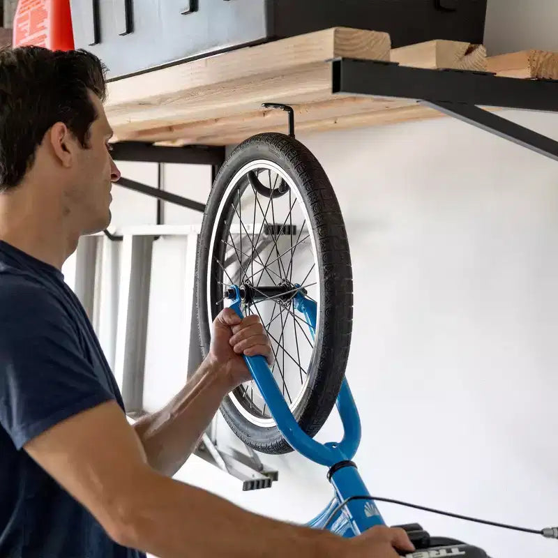 StoreYourBoard 2' x 8' DIY nástěnné držáky na police | Odolná garážová nástěnná police