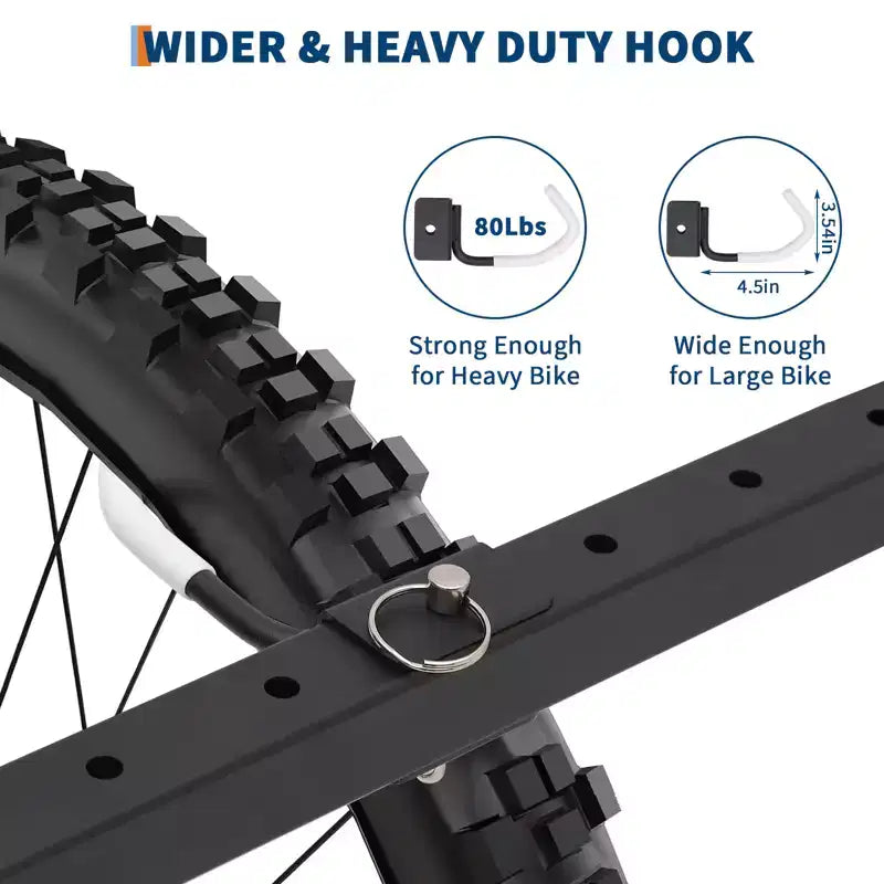 Suporte de arrumação autónomo para 5 bicicletas, com capacidade robusta de 300 Lbs, organizador resistente para guardar bicicletas de forma segura e estável em jardins dianteiros e traseiros
