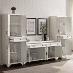 Set da 3 pezzi Tara di credenza e dispensa effetto usurato - Crosley