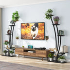 Zimmerpflanzenständer, 6-stöckiges Blumenregal für Haus und Garten – 2er-Set