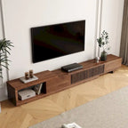Moderner ausziehbarer und erweiterbarer TV-Schrank mit 4 Schubladen, für Fernseher bis 103 Zoll – 78,54 T × 15,74 B × 13,78 H