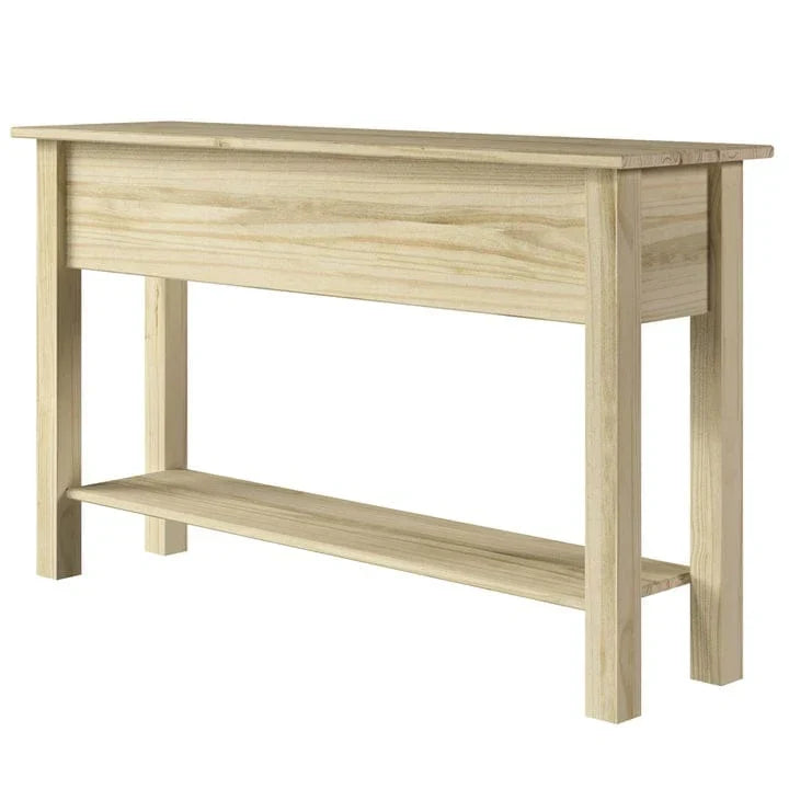 Holzkonsolentisch für den Flur mit 3 Schubladen Corona | Furniture Dash – N/A