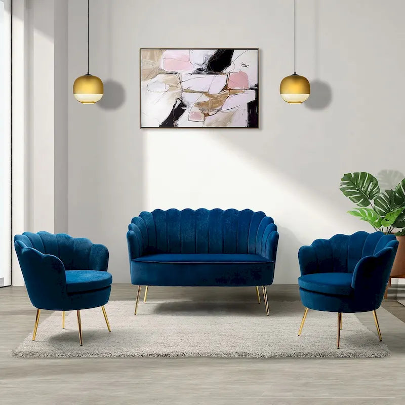 Třídílná sestava do obývacího pokoje Xabier 52 in. od HULALA HOME