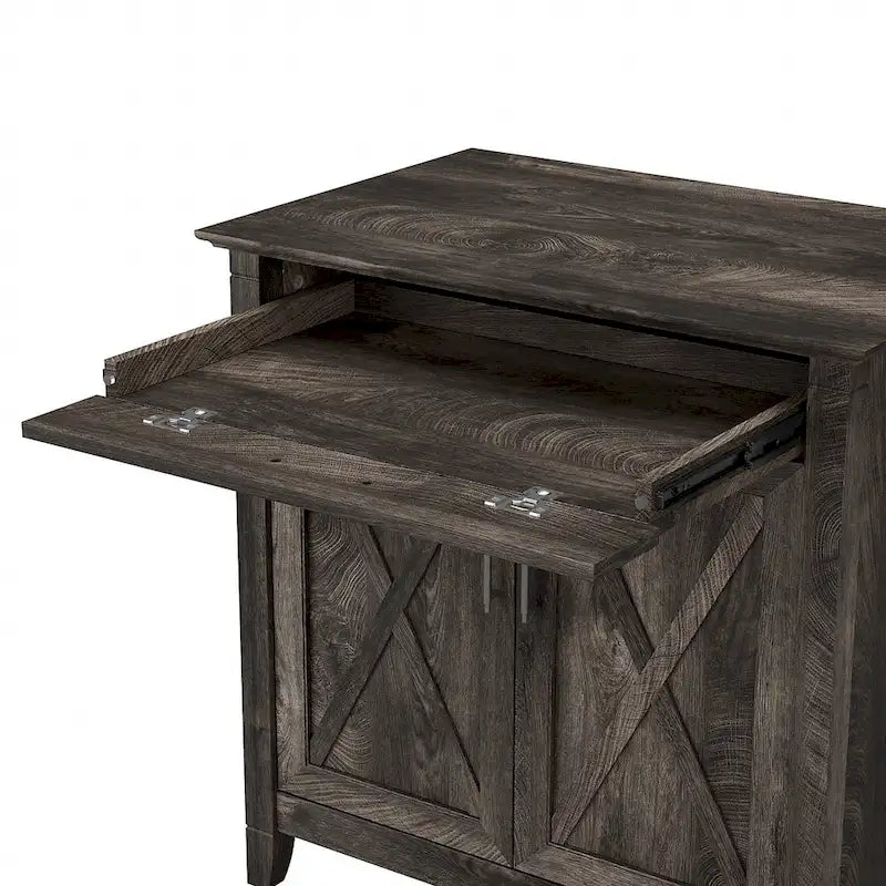 Sekretářský stůl Key West s úložnou skříňkou od Bush Furniture