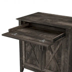Sekretářský stůl Key West s úložnou skříňkou od Bush Furniture