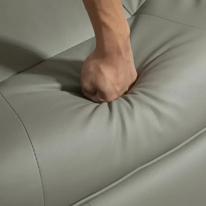 Fauteuil inclinable HomCom en similicuir, réglable, à base pivotante et commande manuelle, avec repose-pieds confortable et relaxant