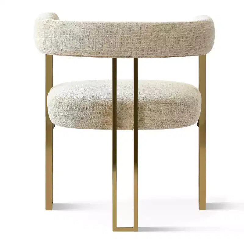 Conjunto de mesa de jantar extensível de redonda para oval com 4 cadeirões de veludo, design moderno com pé central, acomoda até 8 pessoas-Panipeachy