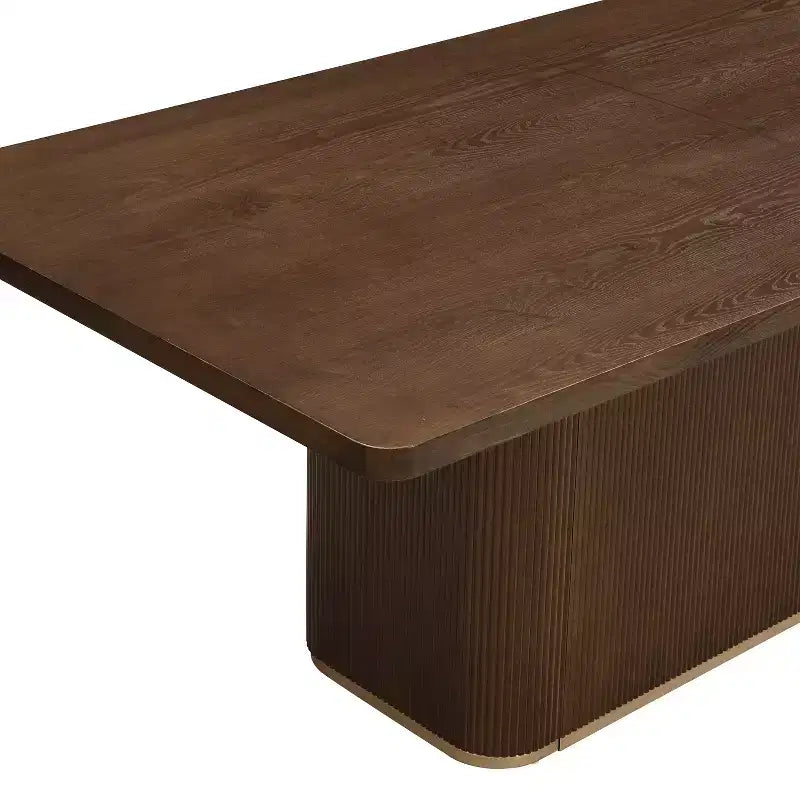 Conjunto de jantar moderno de madeira e metal Christopher Knight Home Yodsak com 7 peças e cadeiras giratórias a 180