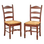 Simple Living Jessie eetkamerstoelen met ladderleuning (set van 2)