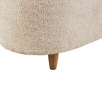 INK+IVY Bailey Taupe Boucle Flip Top Storage Bench