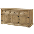 65 Zoll Holz-Buffet-Sideboard im Landhausstil – Corona-Kollektion