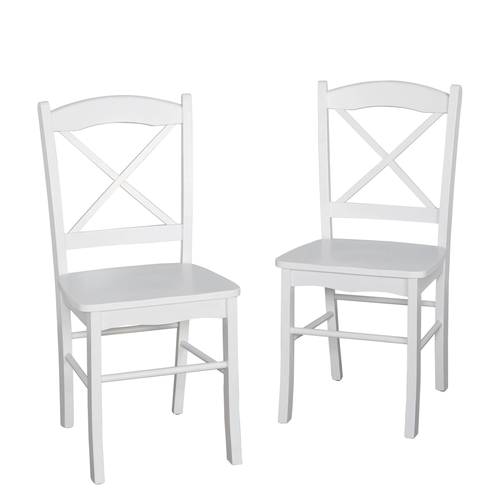Cadeiras de jantar Simple Living Country Cottage (conjunto de 2)