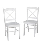 Cadeiras de jantar Simple Living Country Cottage (conjunto de 2)