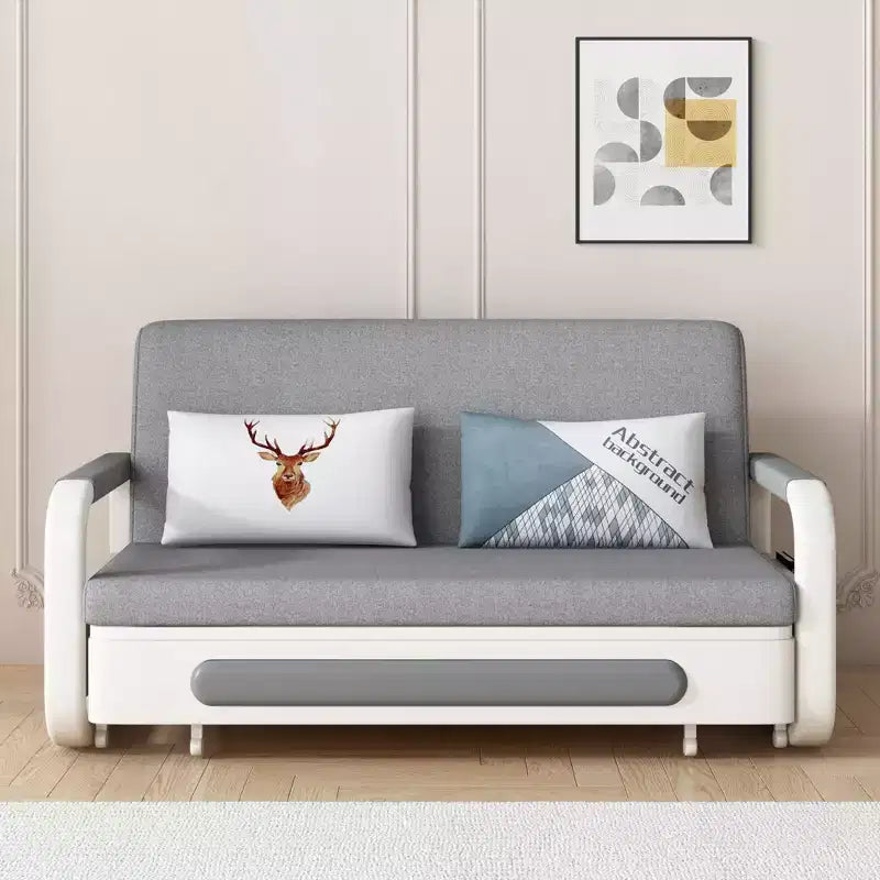 Luck Live modernes 62,2-Zoll-Schlafsofa, multifunktionales Schlafsofa mit Stauraum