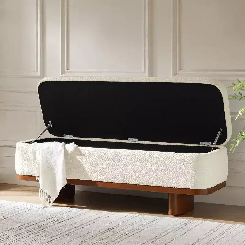 Clara Eenvoudig te monteren klapbank met frame van massief hout|HULALA HOME