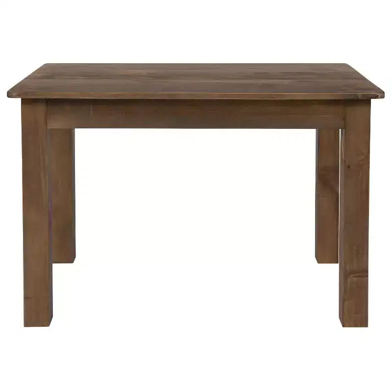 Prostokątny stół do jadalni Flash Furniture 46 x 30 z litej sosny