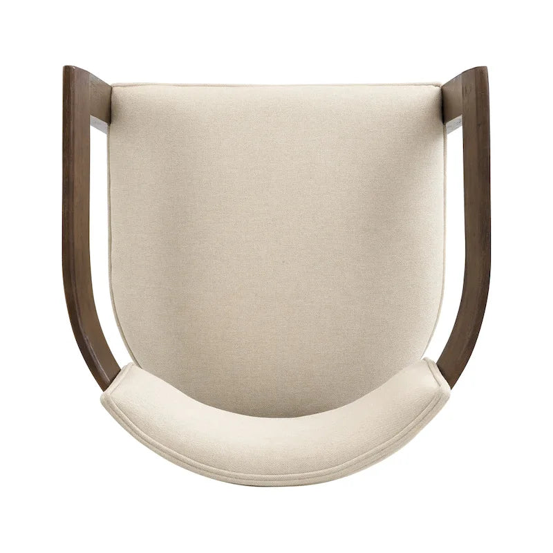 Conrad stilvoller moderner Esszimmerstuhl mit Armlehne von Christopher Knight Home
