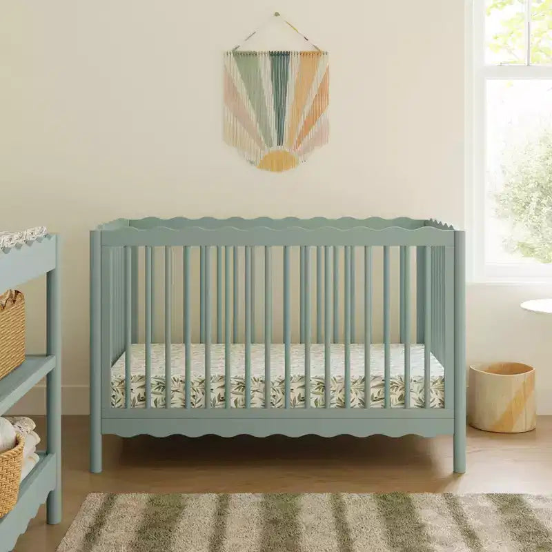 Babyletto Swell 4-in-1 umbaubares Kinderbett mit Umbausatz zum Kleinkinderbett