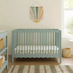 Babyletto Swell 4-in-1 umbaubares Kinderbett mit Umbausatz zum Kleinkinderbett