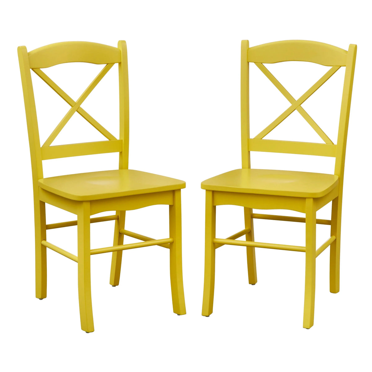 Cadeiras de jantar Simple Living Country Cottage (conjunto de 2)