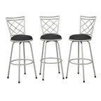 Sgabelli girevoli Alyssa ad altezza regolabile Simple Living (set di 3)