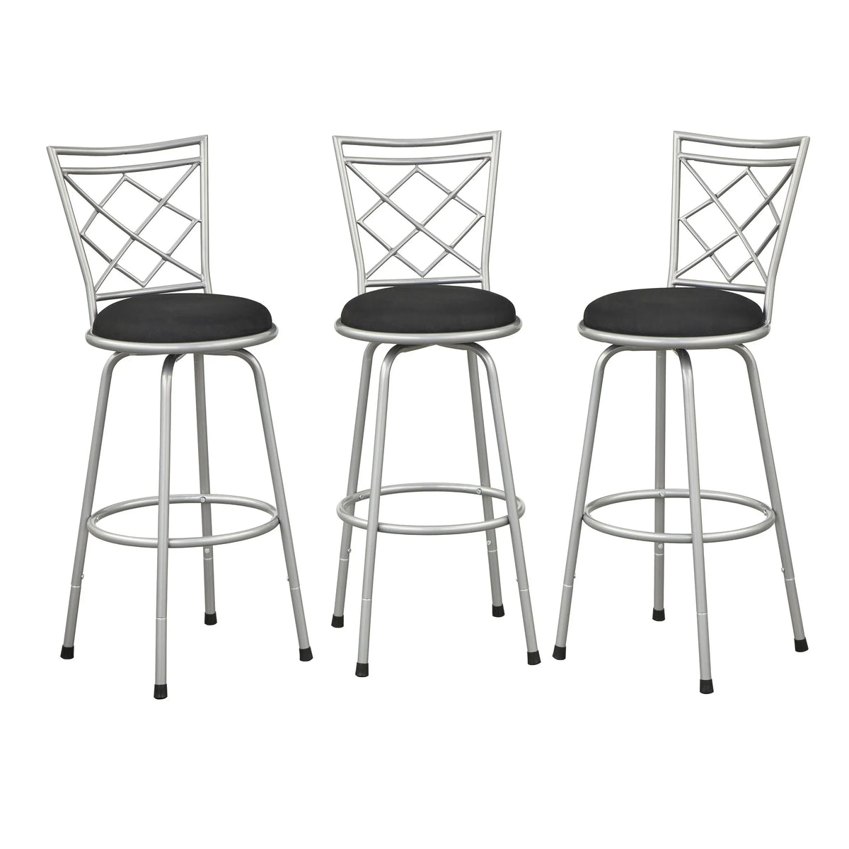 Sgabelli girevoli Alyssa ad altezza regolabile Simple Living (set di 3)