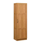 Mobile dispensa - rovere Highland, stile tradizionale, 3 ripiani regolabili