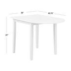 Simple Living Venkovská 3dílná jídelní sestava s rozkládací deskou