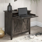 Sekretářský stůl Key West s úložnou skříňkou od Bush Furniture